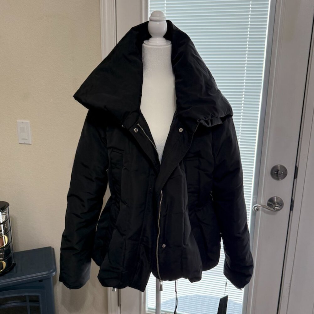 NWT Donna Karan New York Black Jacket SZ XL